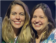 Carla Moreira Schneidere Mello e Daniela Almeida